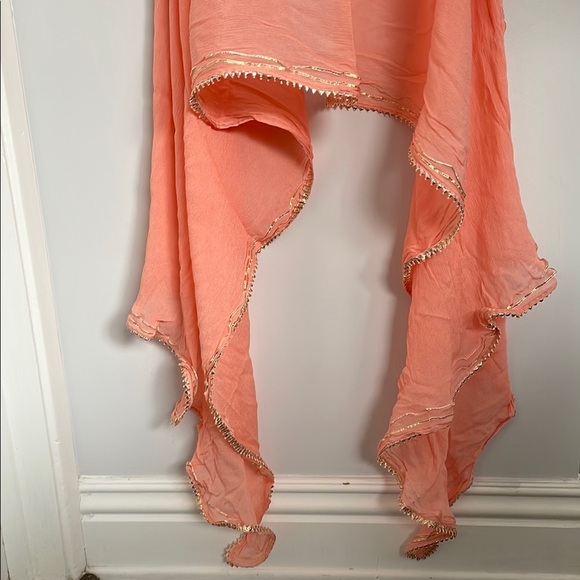 Indian/ Pakistani Magenta and peach women’s size s lehenga, traditional dress - Picture 16 of 16